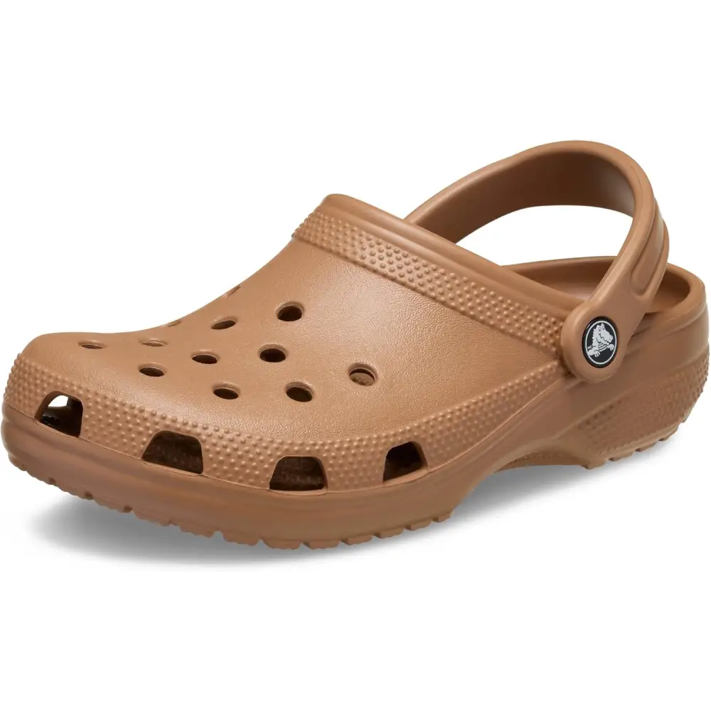 Crocs Unisex-Adult Classic Clog - Milk Chocolate / 7 Women/5 Men