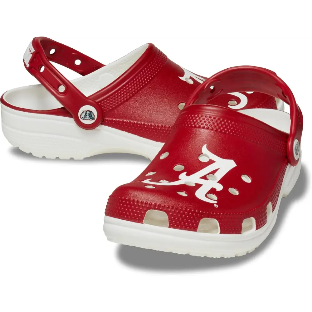 Crocs Unisex-Adult Classic Collegiate Clogs - Alabama / 13 Women/11 Men