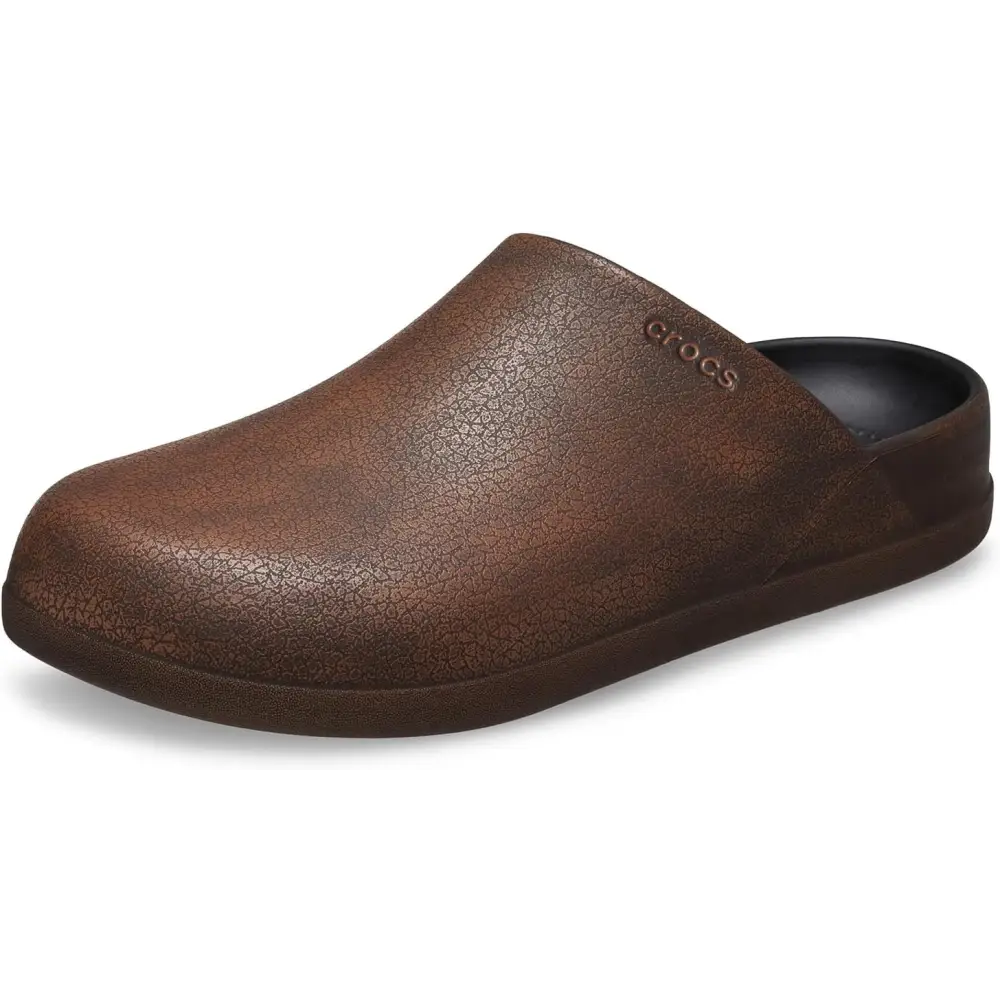 Crocs Unisex-Adult Dylan Clogs - 13 Women/11 Men / Mocha