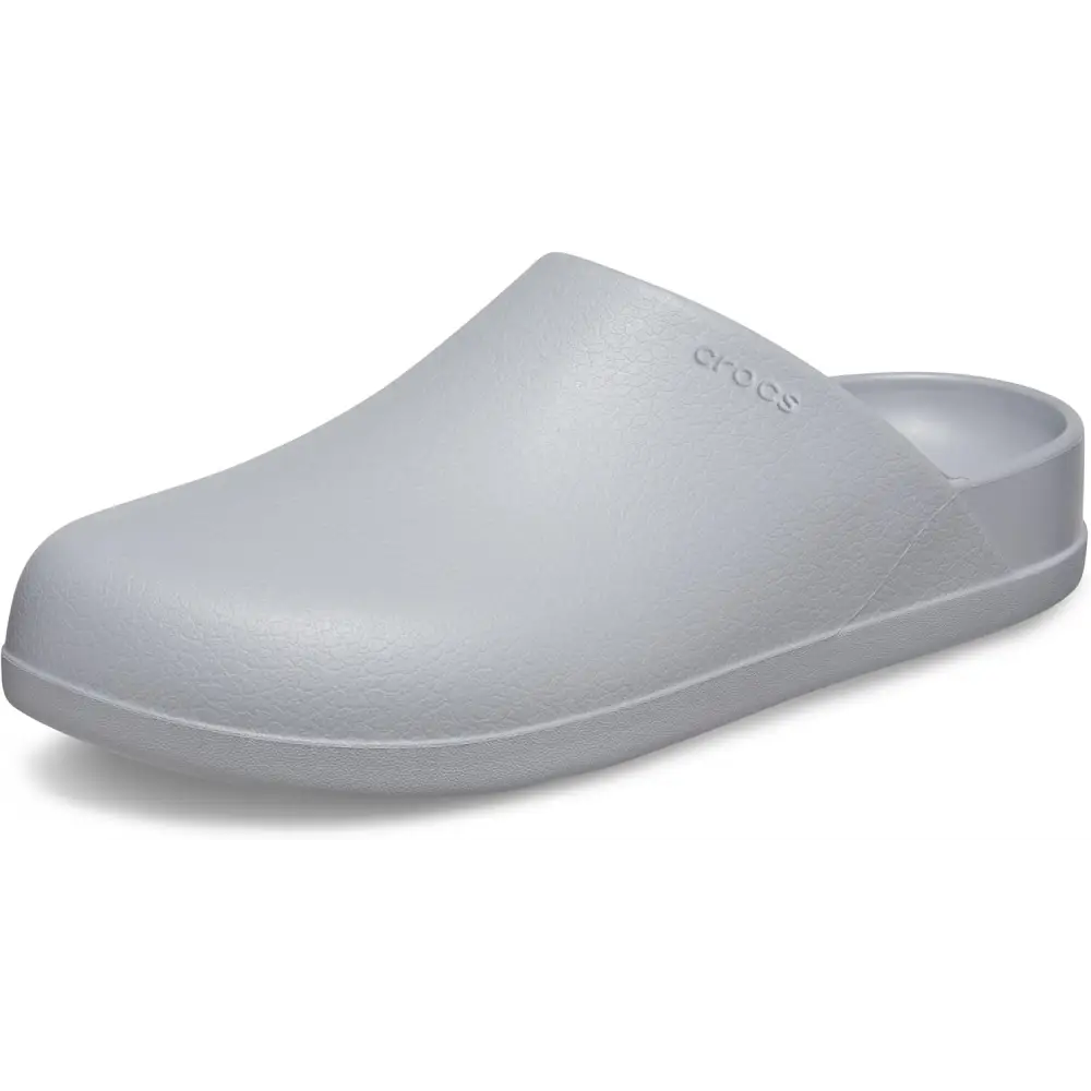Crocs Unisex-Adult Dylan Clogs - 15 Women/13 Men / Light Grey