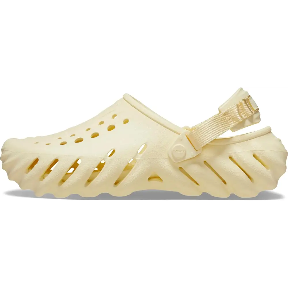 Crocs Unisex Adult Echo Clog - Buttercream / 9 Women/7 Men