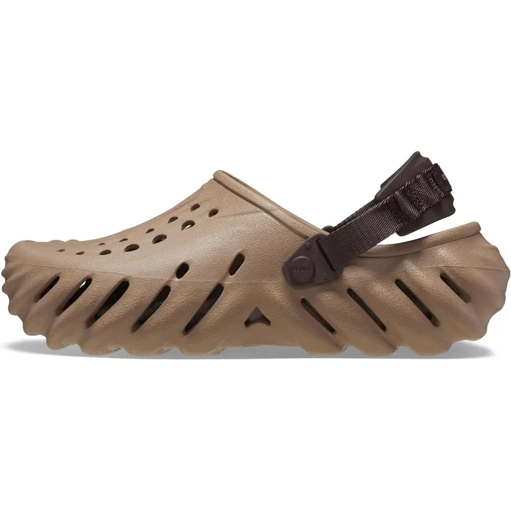 Crocs Unisex Adult Echo Clog - Latte / 14 Women/12 Men