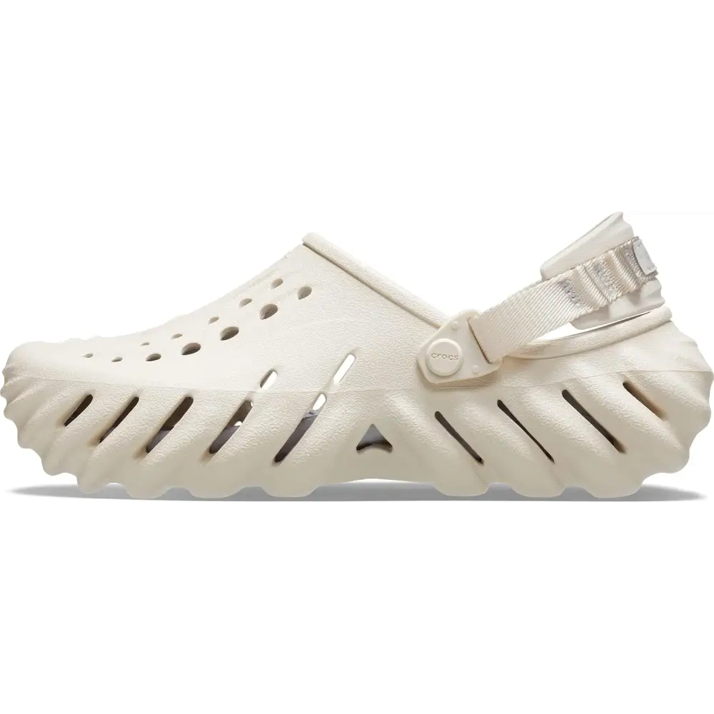 Crocs Unisex Adult Echo Clog - Stucco / 14 Women/12 Men