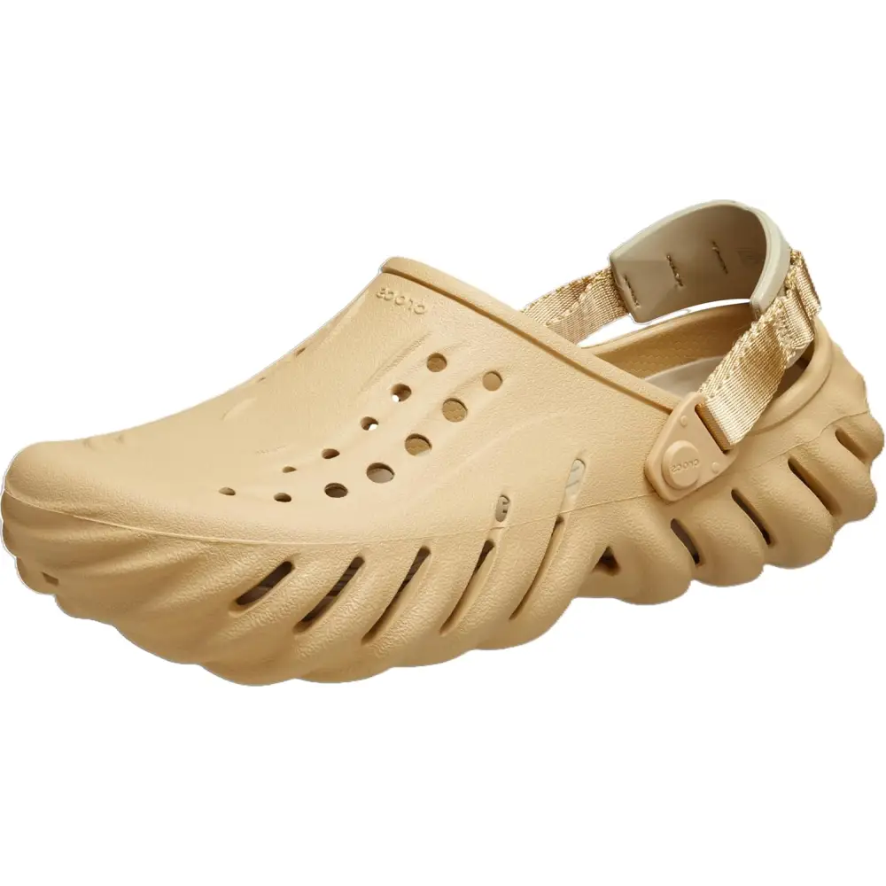 Crocs Unisex Adult Echo Clog - Wheat / 4 Women/2 Men