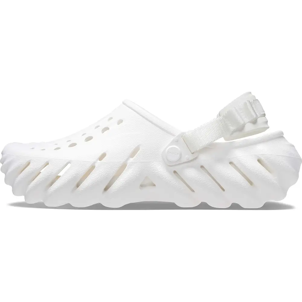 Crocs Unisex Adult Echo Clog - White / 7 Women/5 Men