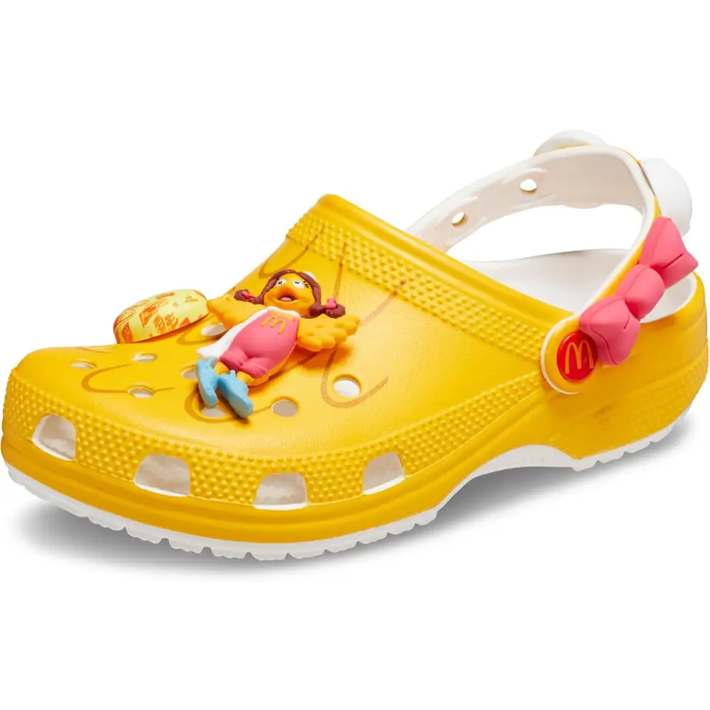 Crocs Unisex-Adult McDonald’s X Classic Clog - Yellow / 6 Women/4 Men