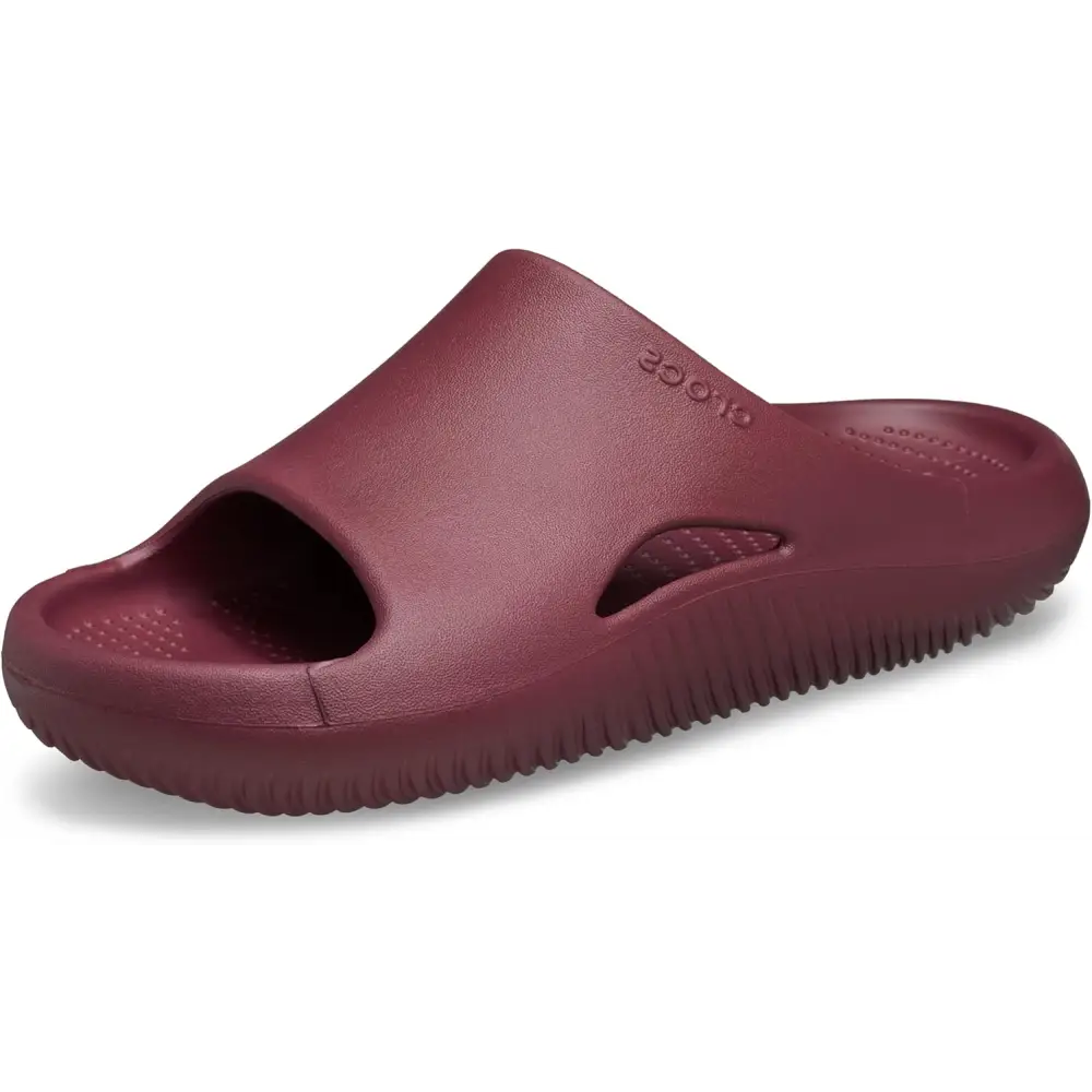 Crocs Unisex Adult Mellow Recovery Slides - Beetroot / 9 Women/7 Men