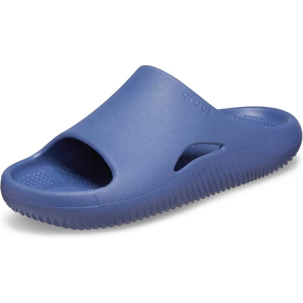 Crocs Unisex Adult Mellow Recovery Slides - Bijou Blue / 13 Women/11 Men