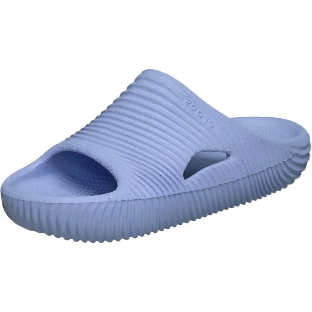 Crocs Unisex Adult Mellow Recovery Slides - Blue Haze / 10 Women/8 Men