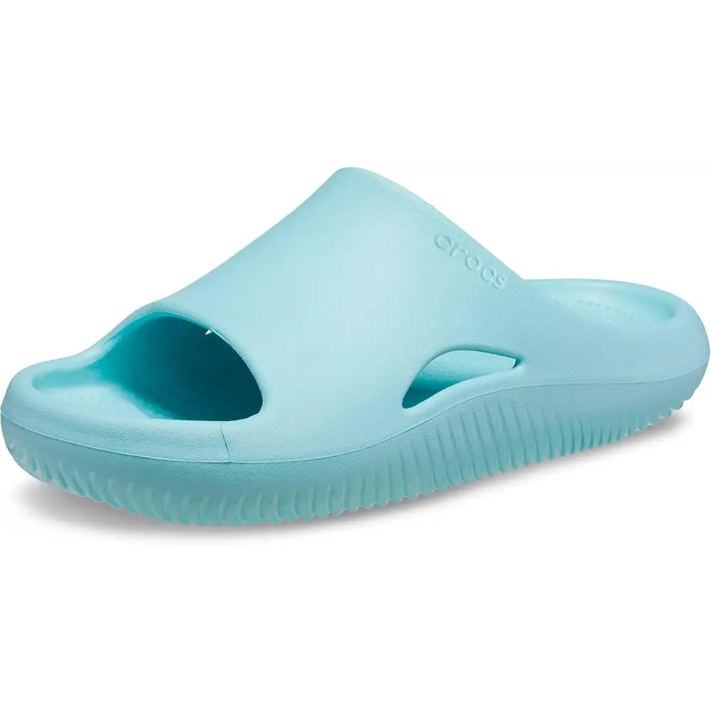Crocs Unisex Adult Mellow Recovery Slides - Pure Water / 13 Women/11 Men