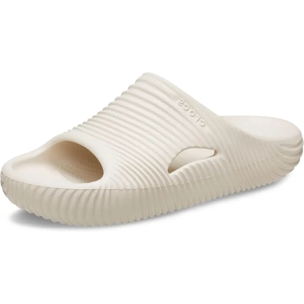 Crocs Unisex Adult Mellow Recovery Slides - Stucco Tide / 14 Women/12 Men
