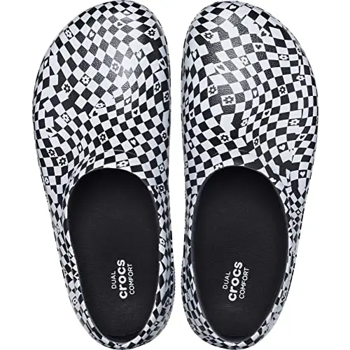 Crocs Unisex Adult On The Clock Slip Resistant Clogs