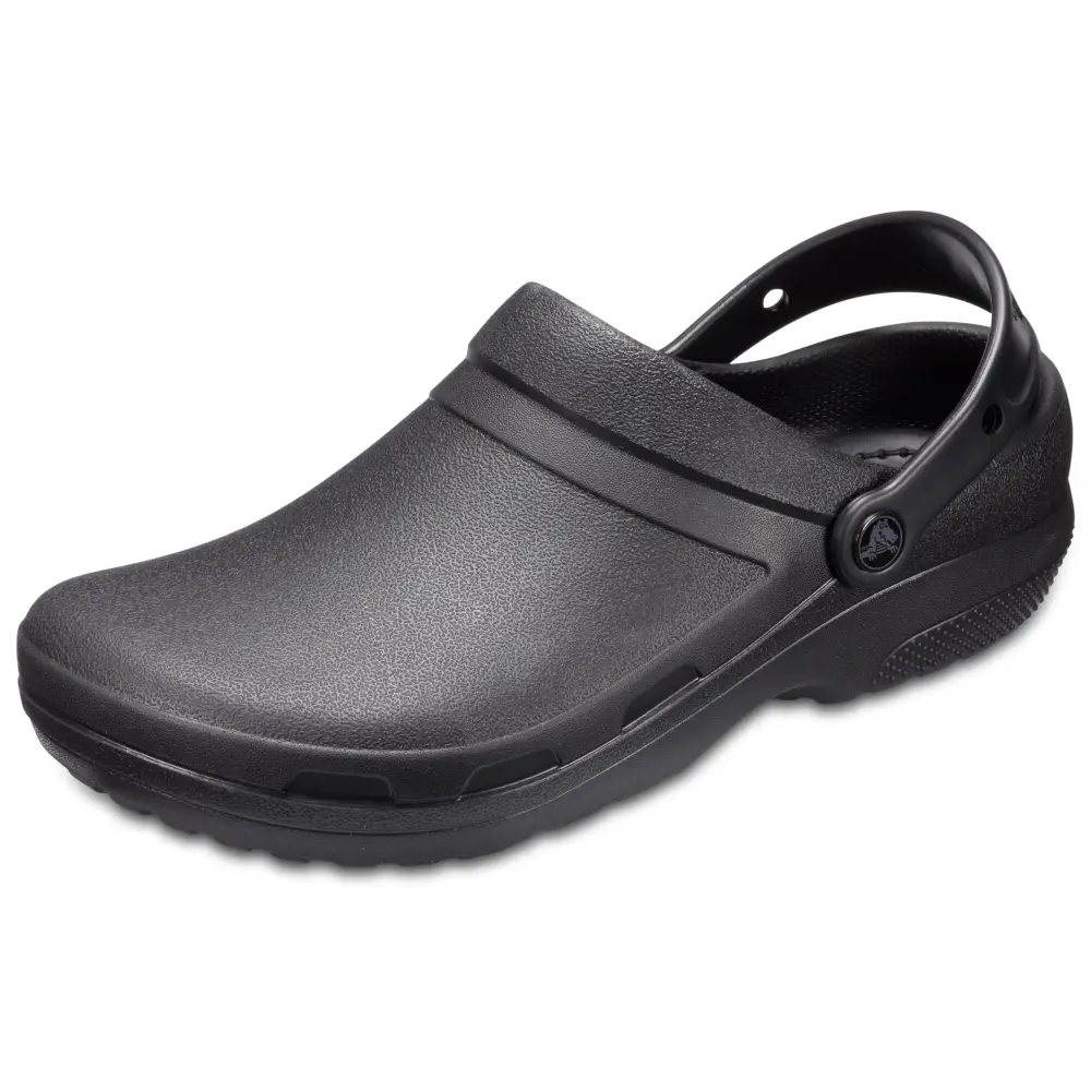 Crocs Unisex Adult Specialist II Work Clogs - 16 Women/14 Men / Black
