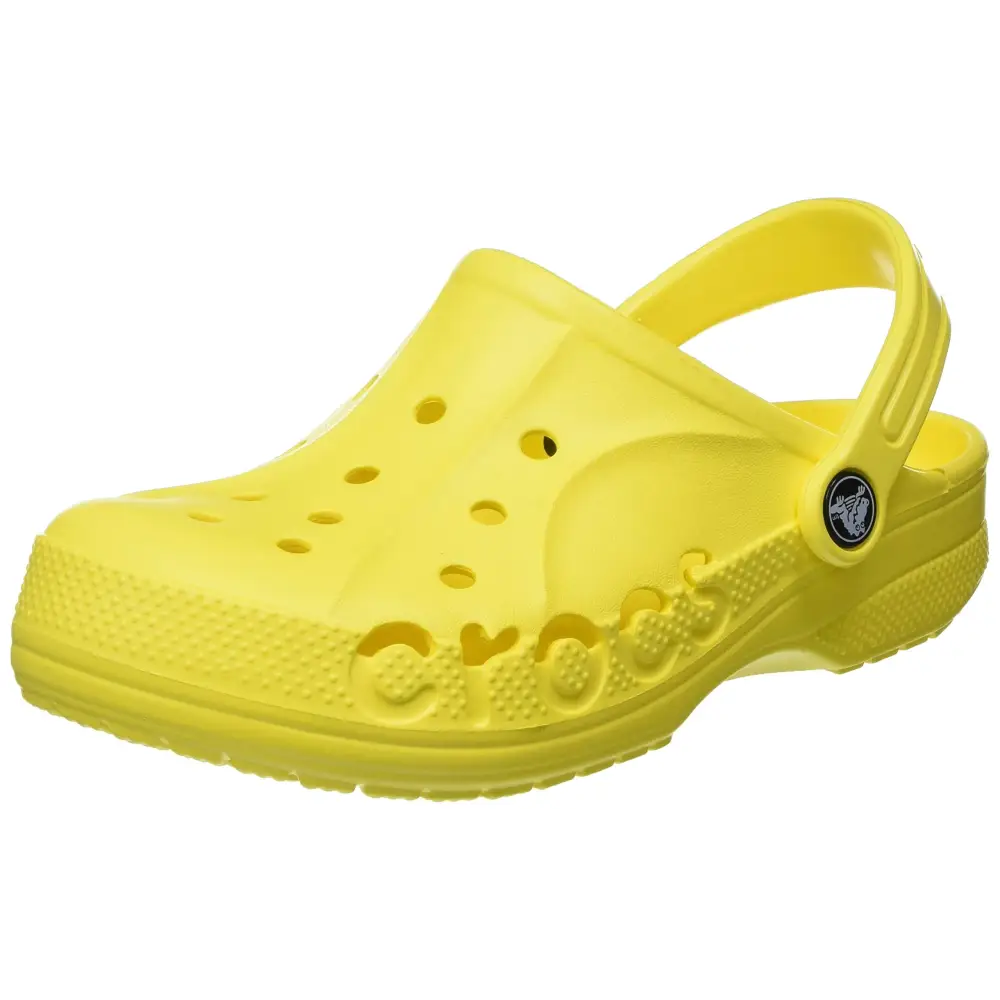 Crocs Unisex-Child Baya Clogs - 12 Little Kid / Lemon
