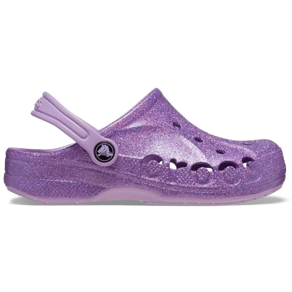 Crocs Unisex-Child Baya Clogs - 5 Toddler / Orchid