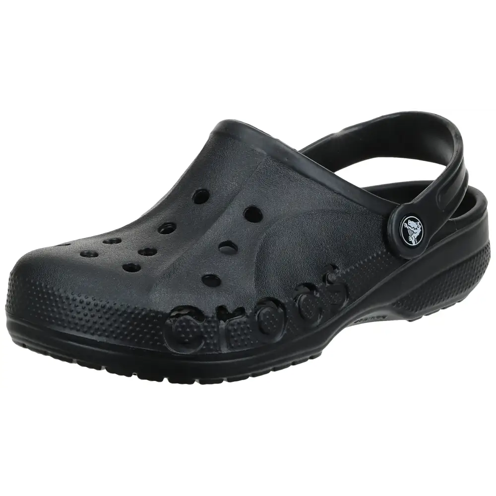 Crocs Unisex-Child Baya Clogs - 8 Toddler / Black