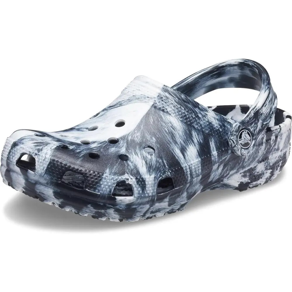 Crocs Women’s Classic Marbled Tie-dye Clogs - 103 / 9 Women/7 Men