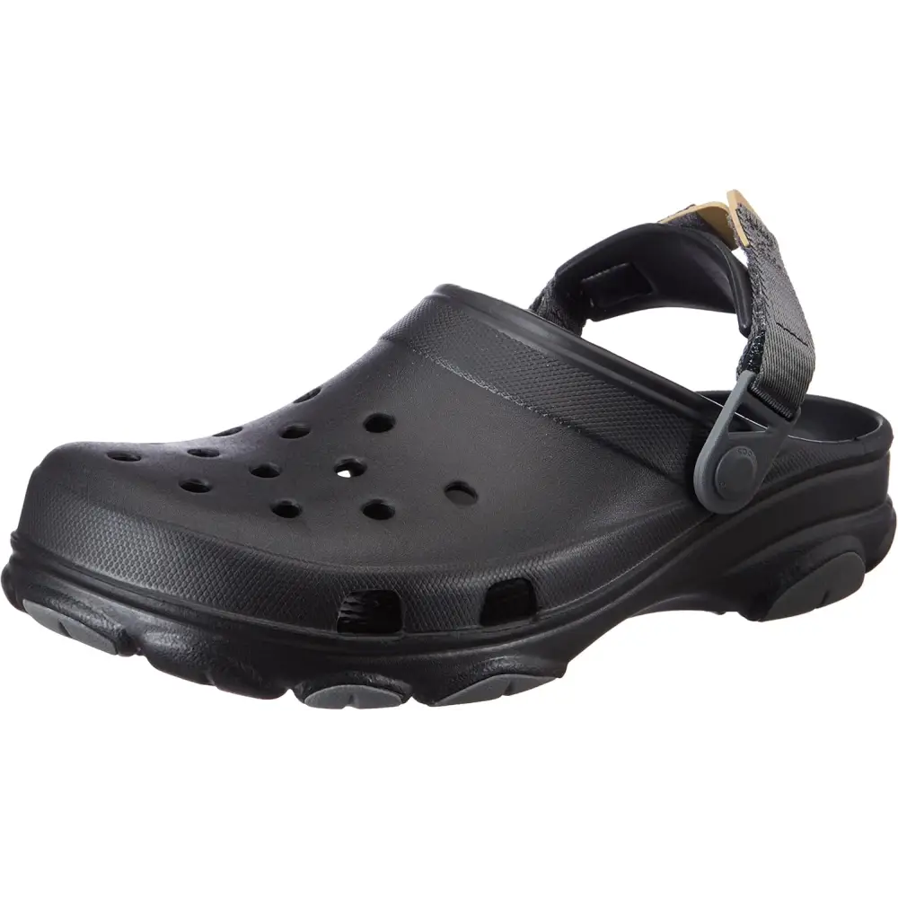 Crocs Women’s Classic Marbled Tie-dye Clogs - Black_n / 15 Women/13 Men