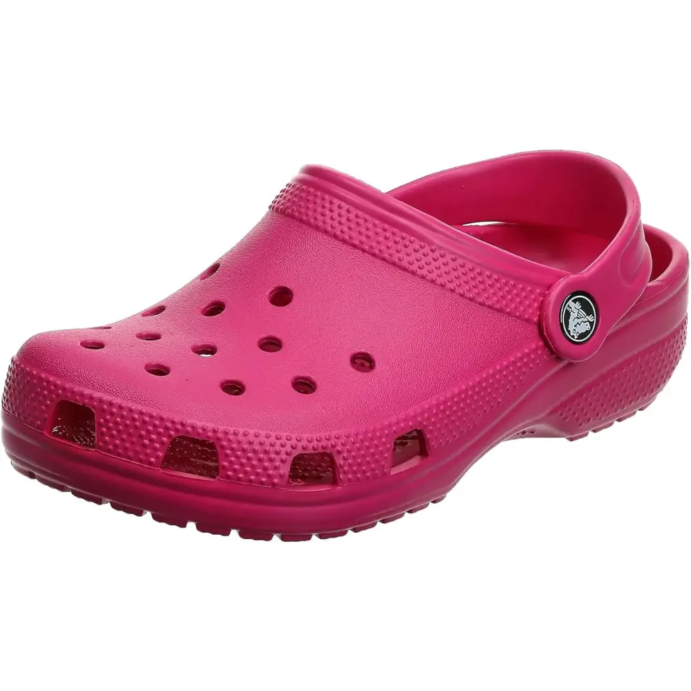 Crocs Women’s Classic Marbled Tie-dye Clogs - Candy Pink / 13 Women/10 Men