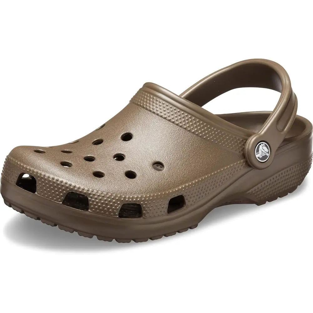 Crocs Women’s Classic Marbled Tie-dye Clogs - Chocolate / 6 Women/4 Men