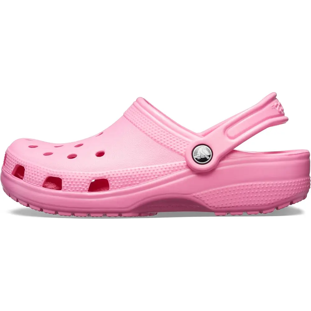 Crocs Women’s Classic Marbled Tie-dye Clogs - Pink Lemonade / 15 Women/13 Men