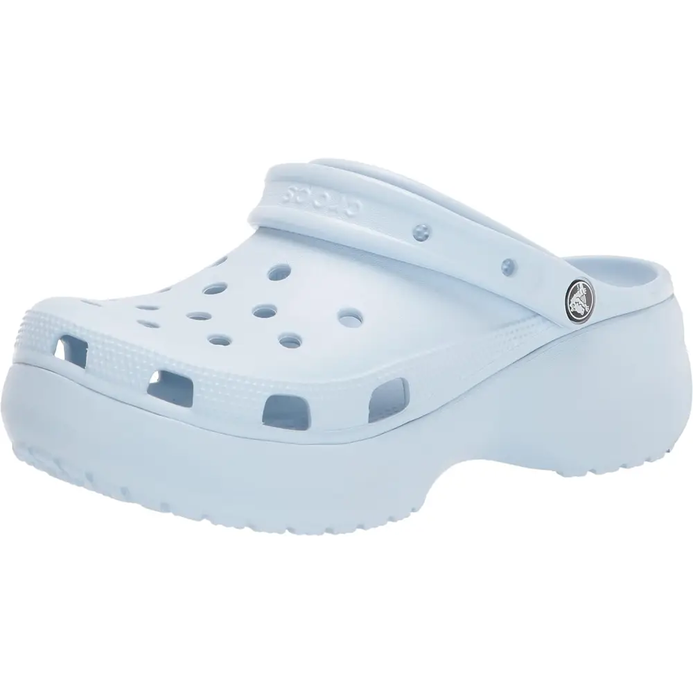 Crocs Women’s Classic Platform Clog - 10 / Mineral Blue