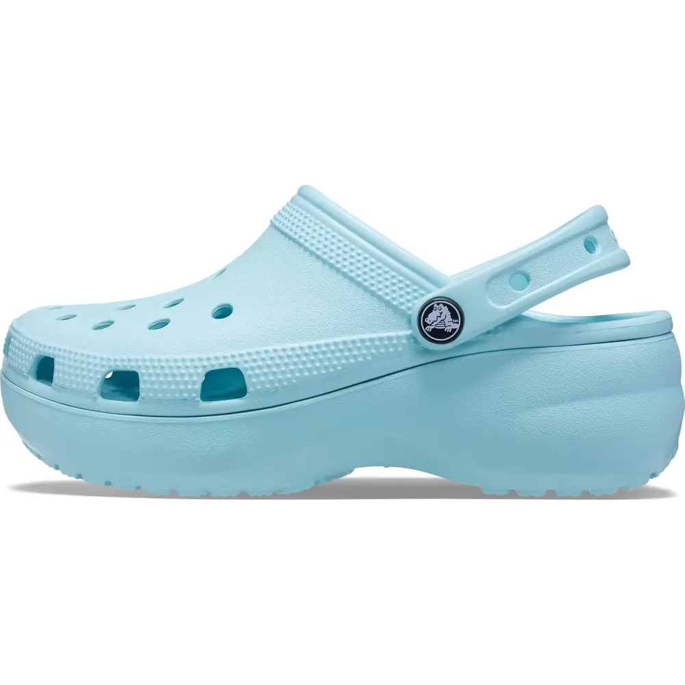 Crocs Women’s Classic Platform Clog - 11 / Pure Water