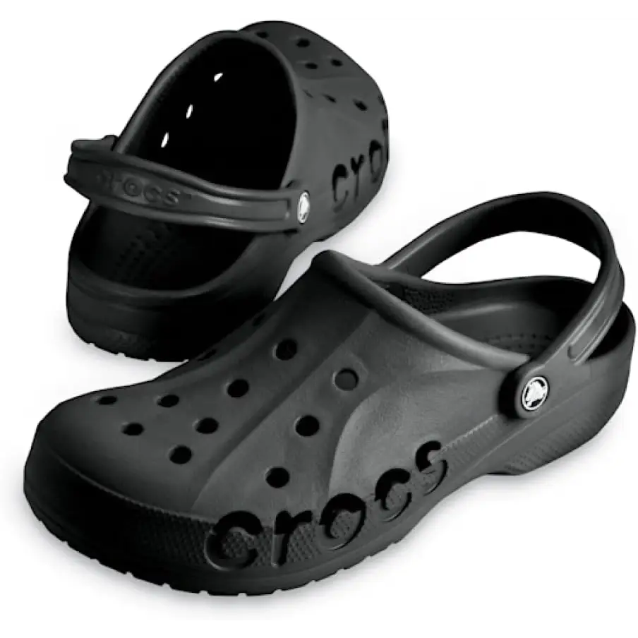 Crocs Women’s Classic Solar Rainbow Clogs - Black / 12