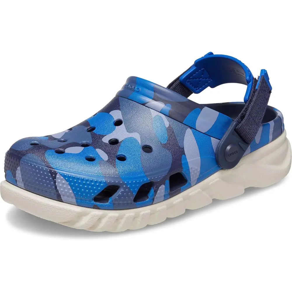 Crocs Womens Duet Max Ii Clog ATM - Navy/Stucco / 14 Women/12 Men