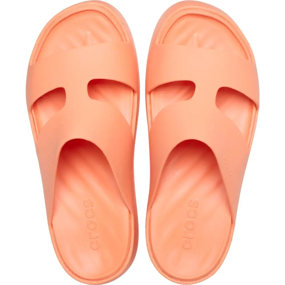 Crocs Women’s Getaway Platform H-Strap Wedge Sandals - Sunkissed / 6