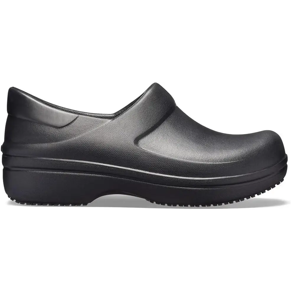 Crocs Women’s Neria Pro II Clogs Slip Resistant Work Shoes Black 7
