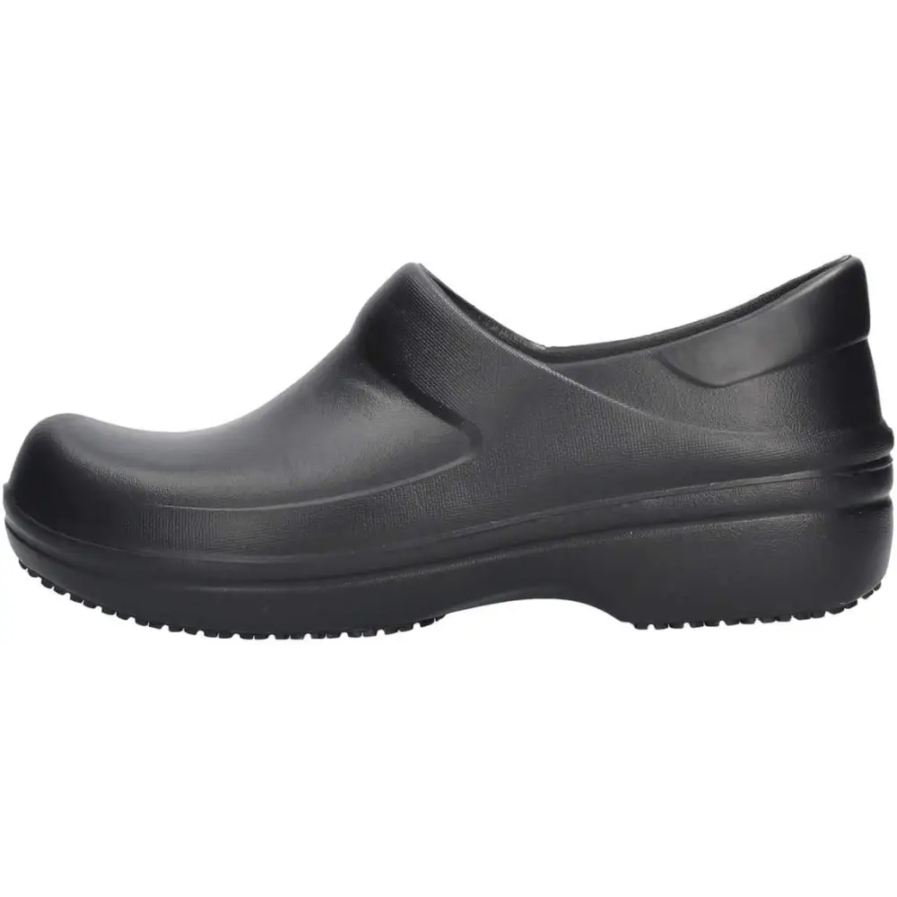Crocs Women’s Neria Pro II Clogs Slip Resistant Work Shoes Black 7