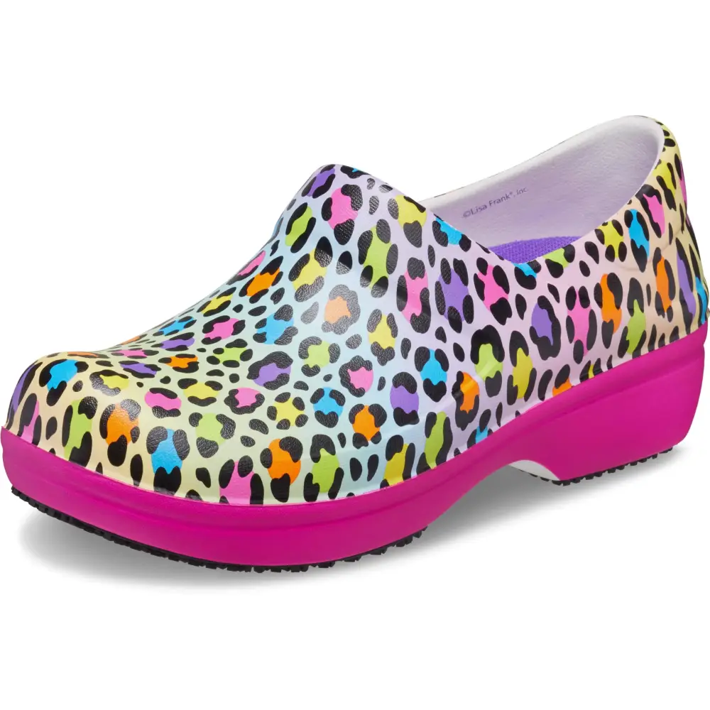 Crocs Women’s Neria Pro II Clogs Slip Resistant Work Shoes for Women - 6 / Multi