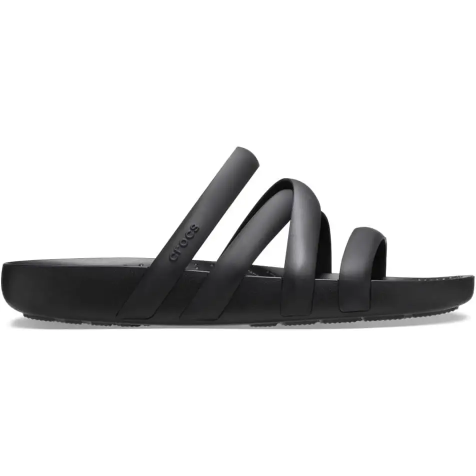 Crocs womens Splash Strappy Sandals - Black / 9