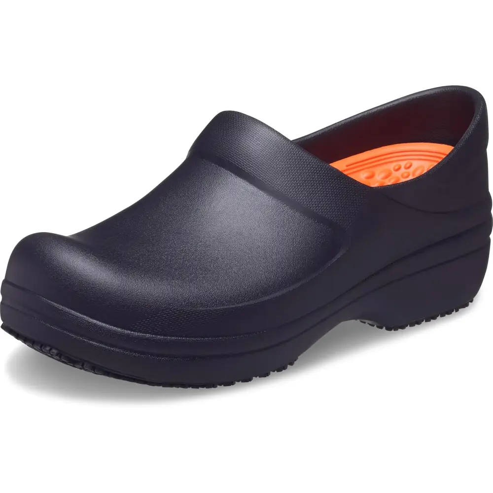 Crocs Women’s Work Neria Pro II Literide Clogs - Black / 6
